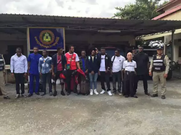 10 Nigerians Deported From Cambodia Over Illegal Stay [Photos]